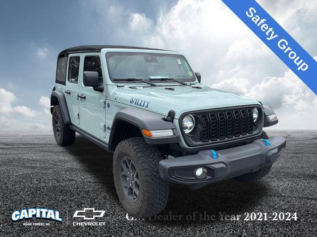 used 2024 Jeep Wrangler 4xe car, priced at $36,500