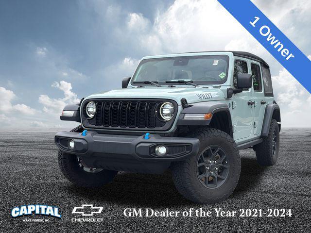 used 2024 Jeep Wrangler 4xe car, priced at $36,500