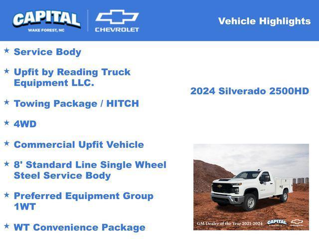 new 2024 Chevrolet Silverado 2500 car, priced at $61,428