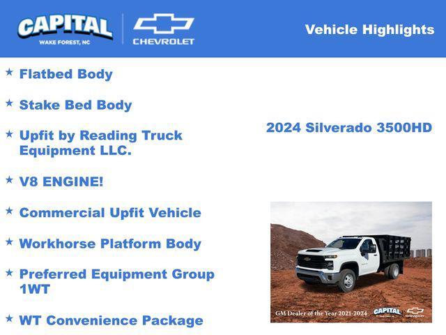 new 2024 Chevrolet Silverado 3500 car, priced at $57,829