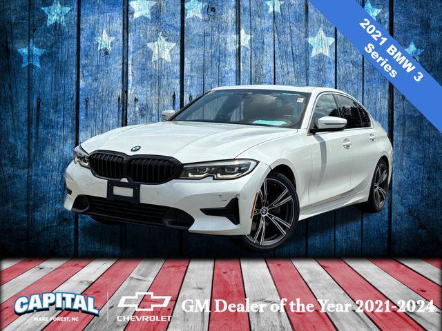 used 2021 BMW 330 car, priced at $23,400