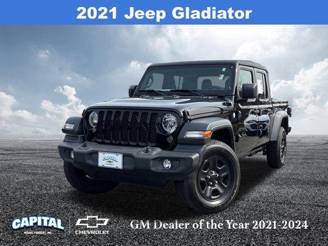 used 2021 Jeep Gladiator car, priced at $27,500
