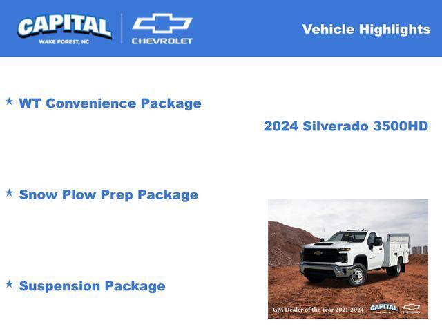new 2024 Chevrolet Silverado 3500 car, priced at $64,410