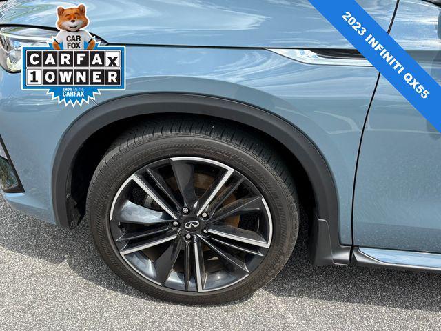used 2023 INFINITI QX55 car, priced at $36,000