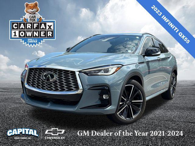 used 2023 INFINITI QX55 car, priced at $36,000