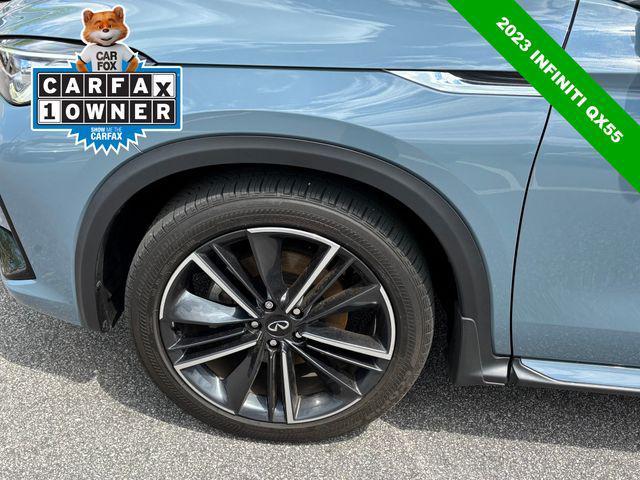 used 2023 INFINITI QX55 car, priced at $36,500