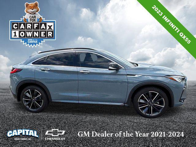 used 2023 INFINITI QX55 car, priced at $36,500