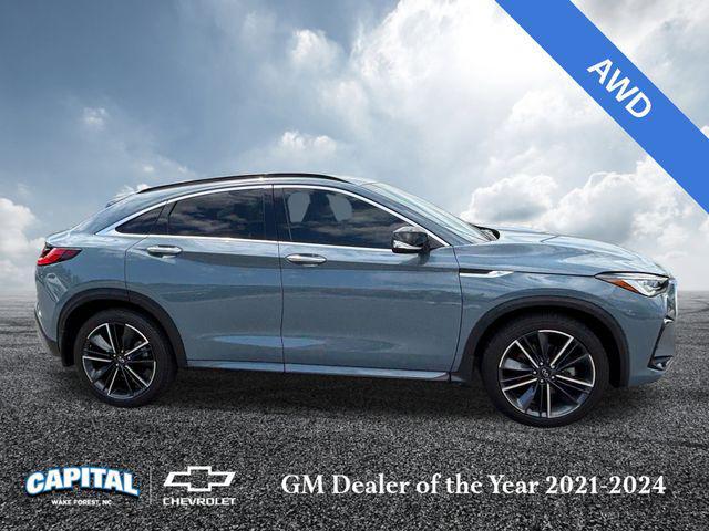 used 2023 INFINITI QX55 car, priced at $35,000