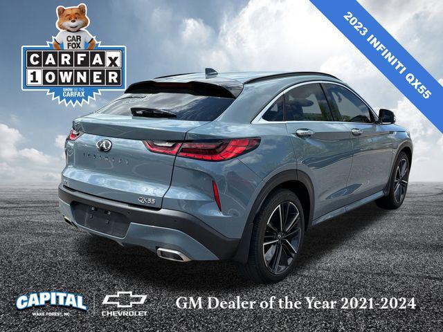 used 2023 INFINITI QX55 car, priced at $36,000