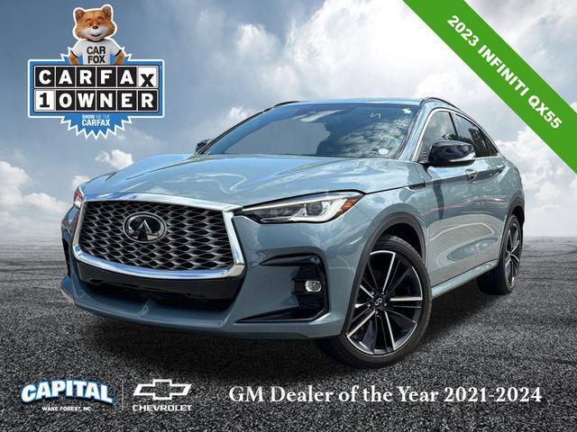 used 2023 INFINITI QX55 car, priced at $36,500