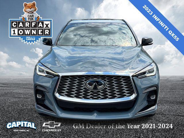used 2023 INFINITI QX55 car, priced at $36,000