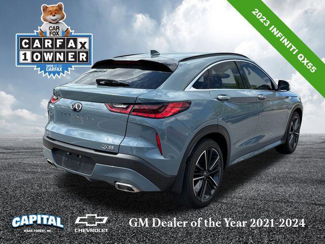used 2023 INFINITI QX55 car, priced at $36,500
