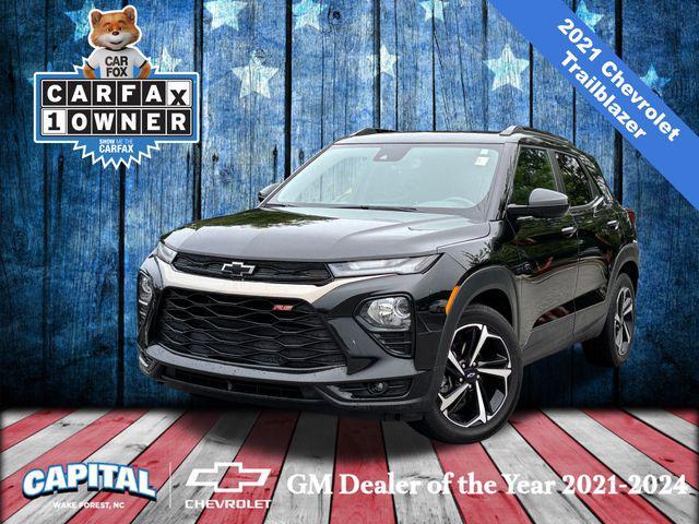 used 2021 Chevrolet TrailBlazer car, priced at $21,500