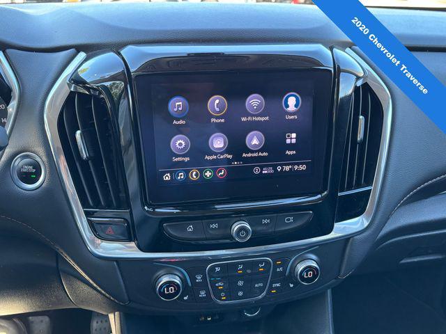 used 2020 Chevrolet Traverse car, priced at $26,500