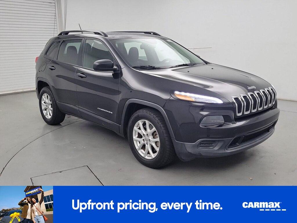 used 2015 Jeep Cherokee car, priced at $14,998