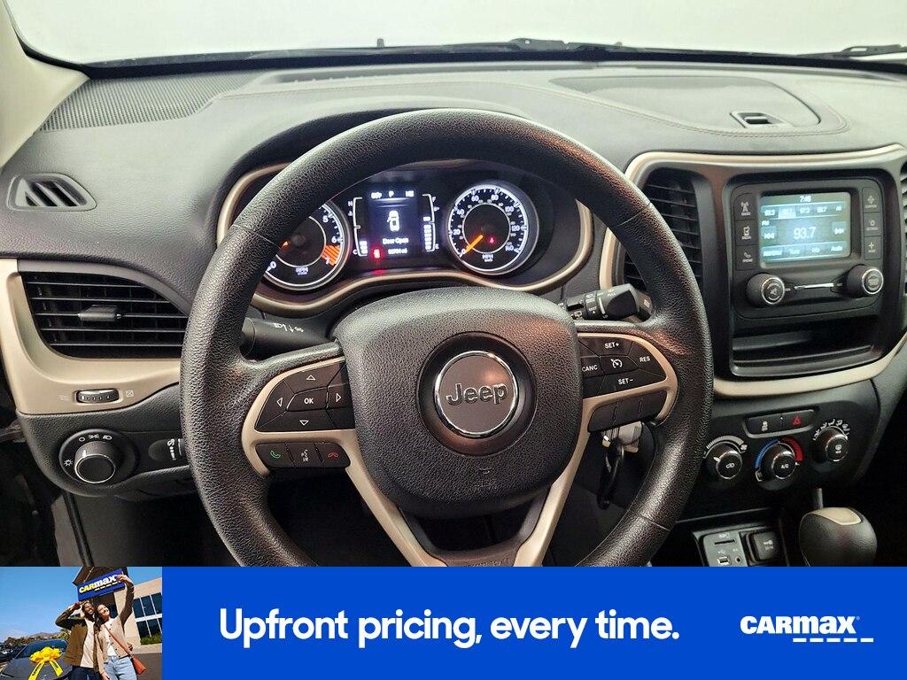 used 2015 Jeep Cherokee car, priced at $14,998