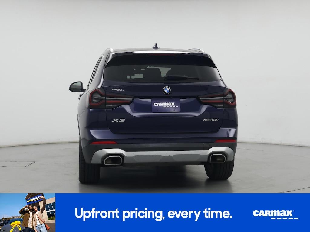used 2022 BMW X3 car, priced at $34,998