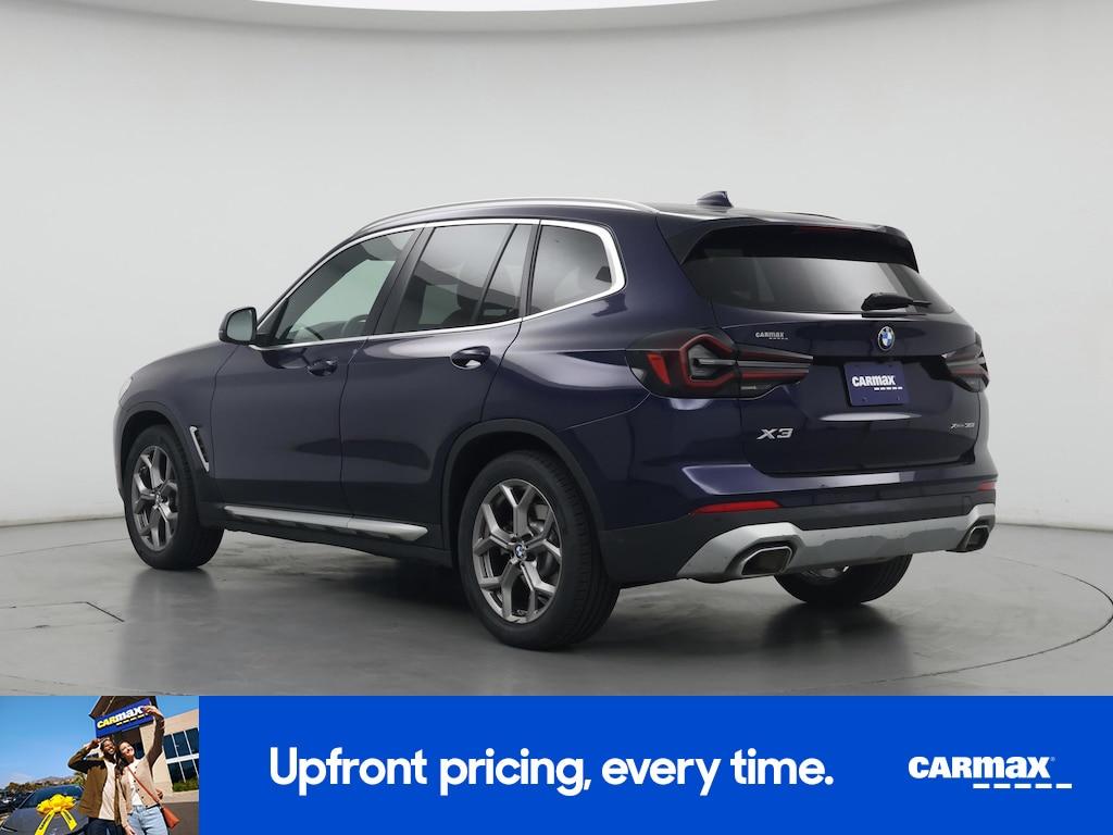 used 2022 BMW X3 car, priced at $34,998