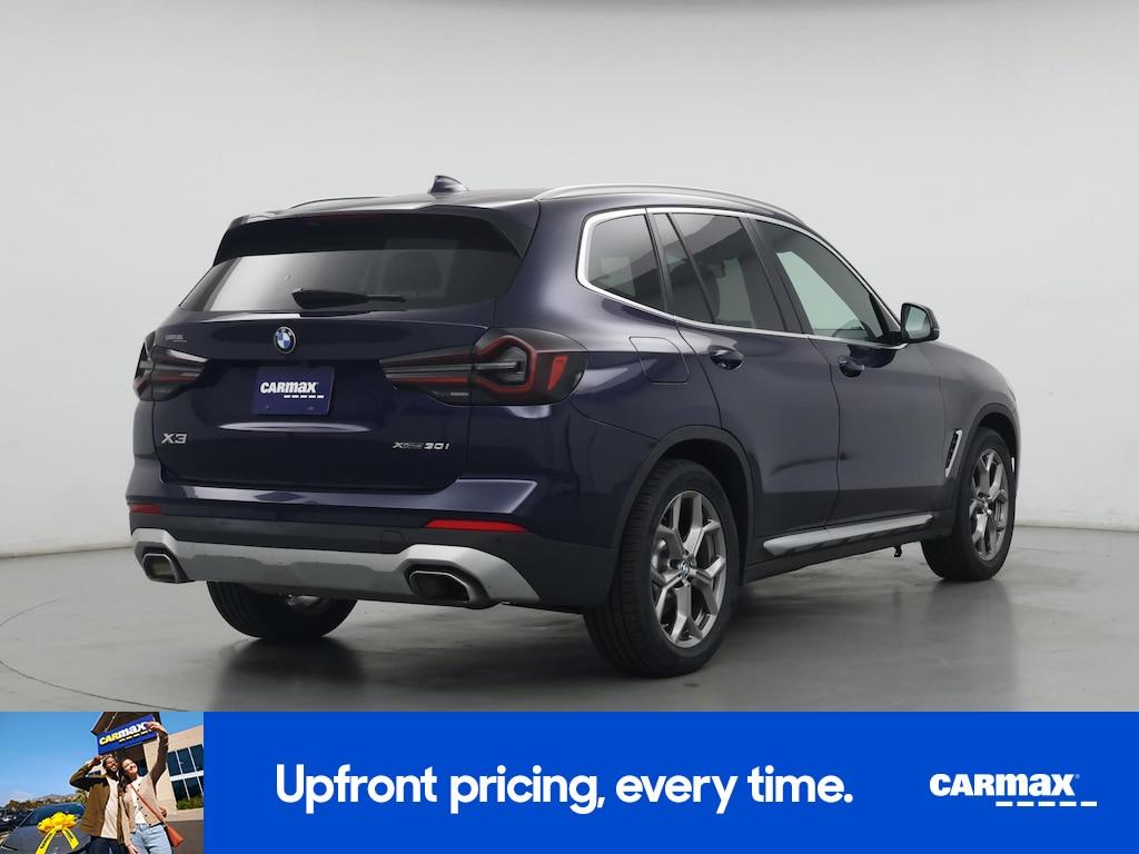 used 2022 BMW X3 car, priced at $34,998