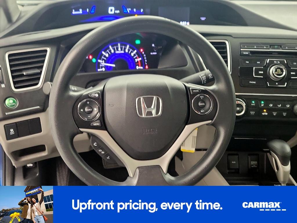 used 2015 Honda Civic car, priced at $16,998