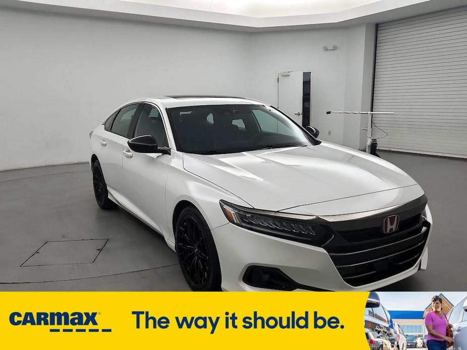 used 2021 Honda Accord car, priced at $28,998