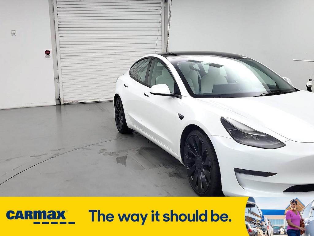 used 2023 Tesla Model 3 car, priced at $33,998