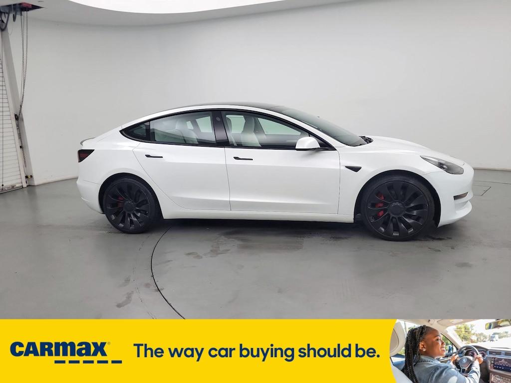 used 2023 Tesla Model 3 car, priced at $33,998
