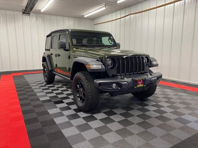 used 2024 Jeep Wrangler car, priced at $40,375