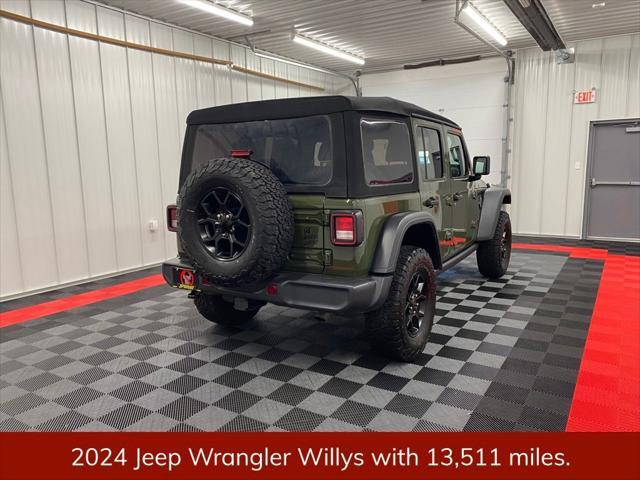 used 2024 Jeep Wrangler car, priced at $38,260