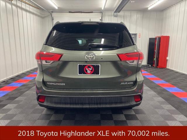 used 2018 Toyota Highlander car, priced at $24,995