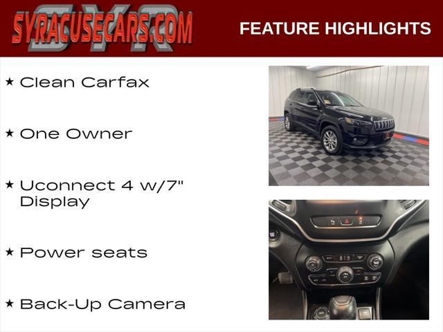 used 2021 Jeep Cherokee car, priced at $21,622