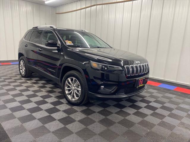 used 2021 Jeep Cherokee car, priced at $21,622