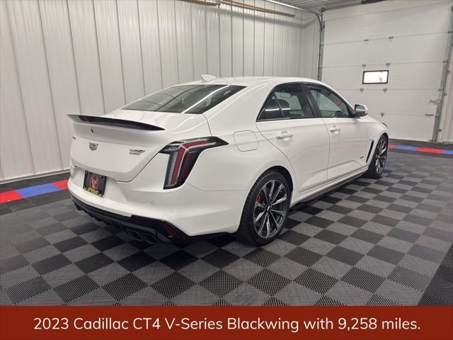 used 2023 Cadillac CT4-V car, priced at $54,645