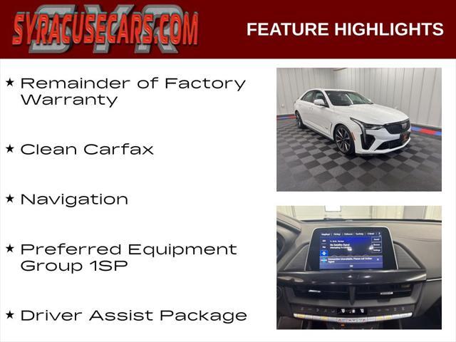 used 2023 Cadillac CT4-V car, priced at $54,645