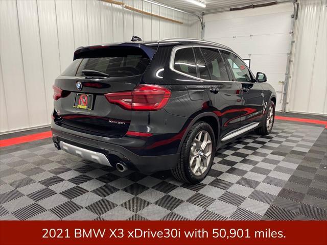 used 2021 BMW X3 car, priced at $25,425