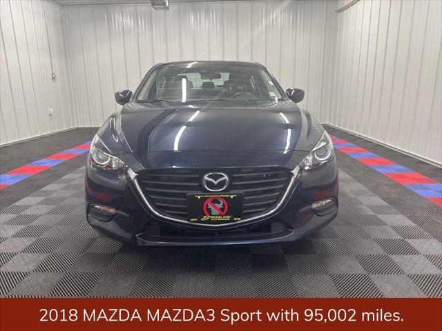 used 2018 Mazda Mazda3 car, priced at $13,427