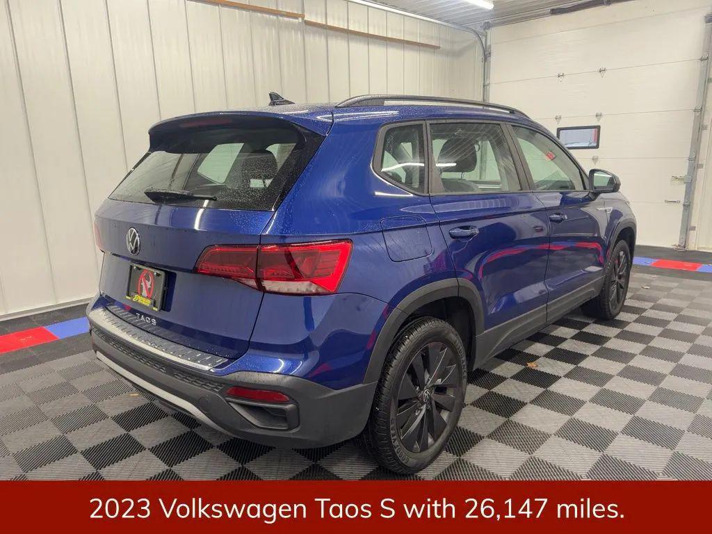 used 2023 Volkswagen Taos car, priced at $19,995