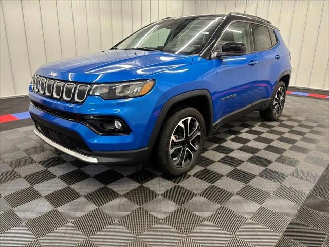 used 2022 Jeep Compass car, priced at $23,999