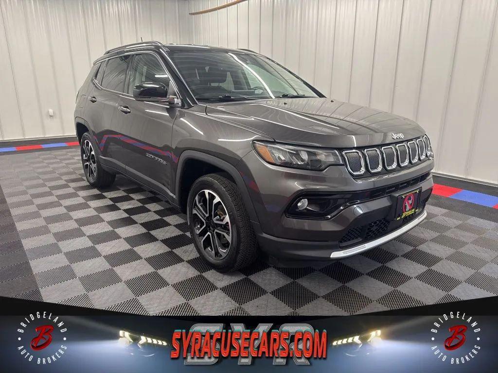 used 2022 Jeep Compass car, priced at $21,995