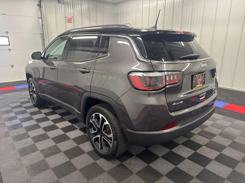 used 2022 Jeep Compass car, priced at $21,995