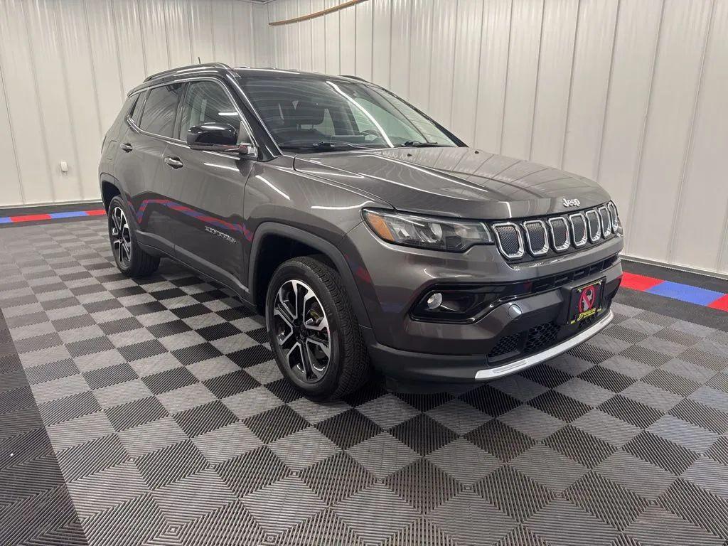 used 2022 Jeep Compass car, priced at $21,995