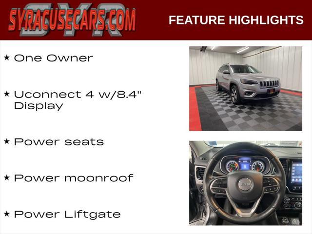 used 2021 Jeep Cherokee car, priced at $22,888