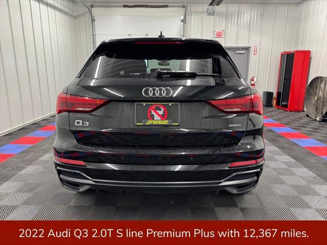 used 2022 Audi Q3 car, priced at $32,555