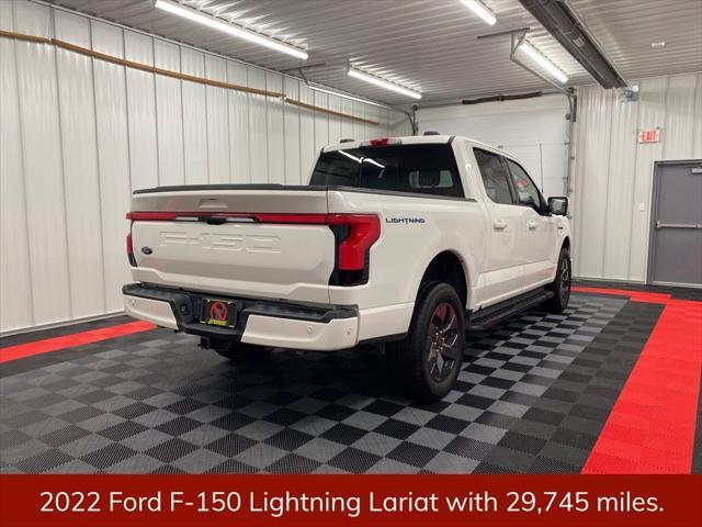 used 2022 Ford F-150 Lightning car, priced at $41,775