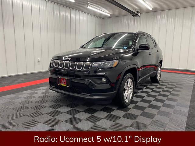 used 2022 Jeep Compass car, priced at $18,645