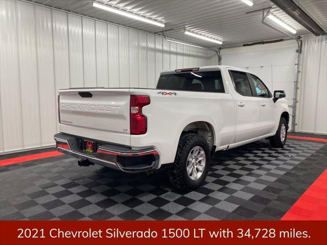 used 2021 Chevrolet Silverado 1500 car, priced at $35,388