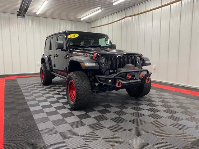 used 2021 Jeep Wrangler Unlimited car, priced at $29,999