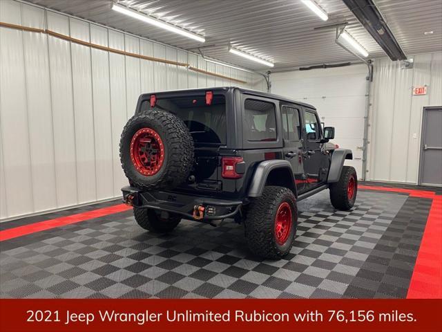 used 2021 Jeep Wrangler Unlimited car, priced at $29,999