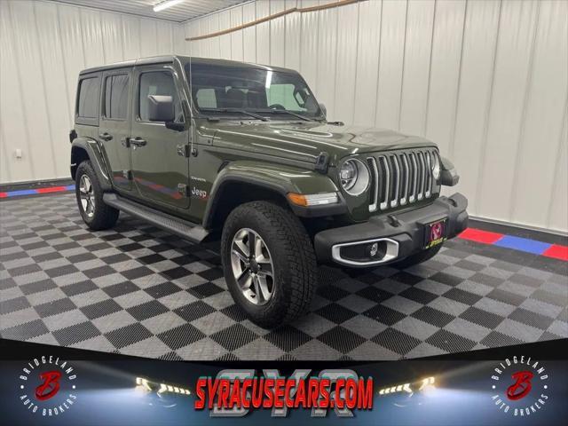 used 2021 Jeep Wrangler Unlimited car, priced at $35,555