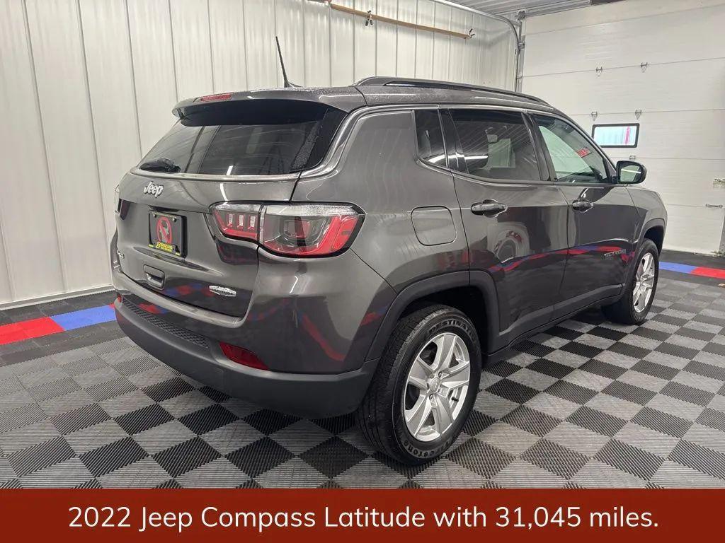 used 2022 Jeep Compass car, priced at $20,758
